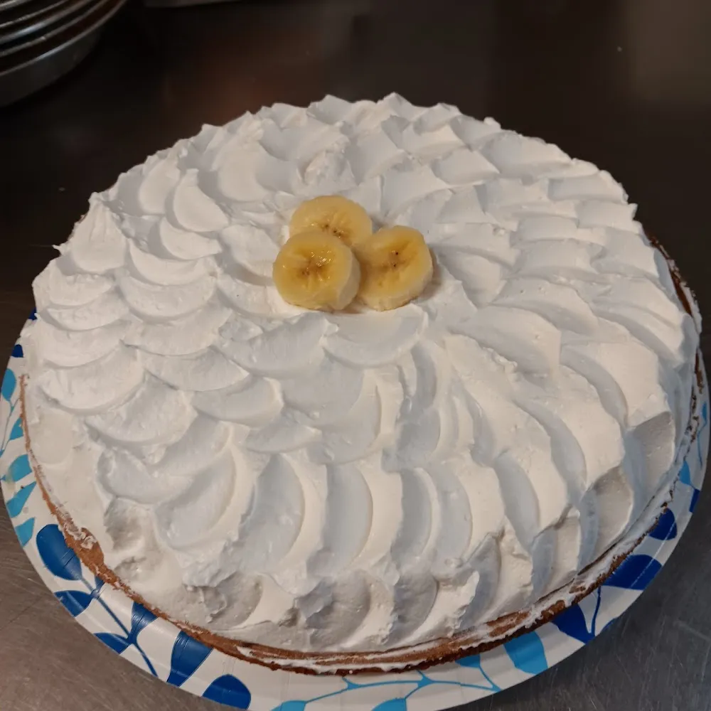 Banana Cream Pie That Was Ordered for Customers from Spain